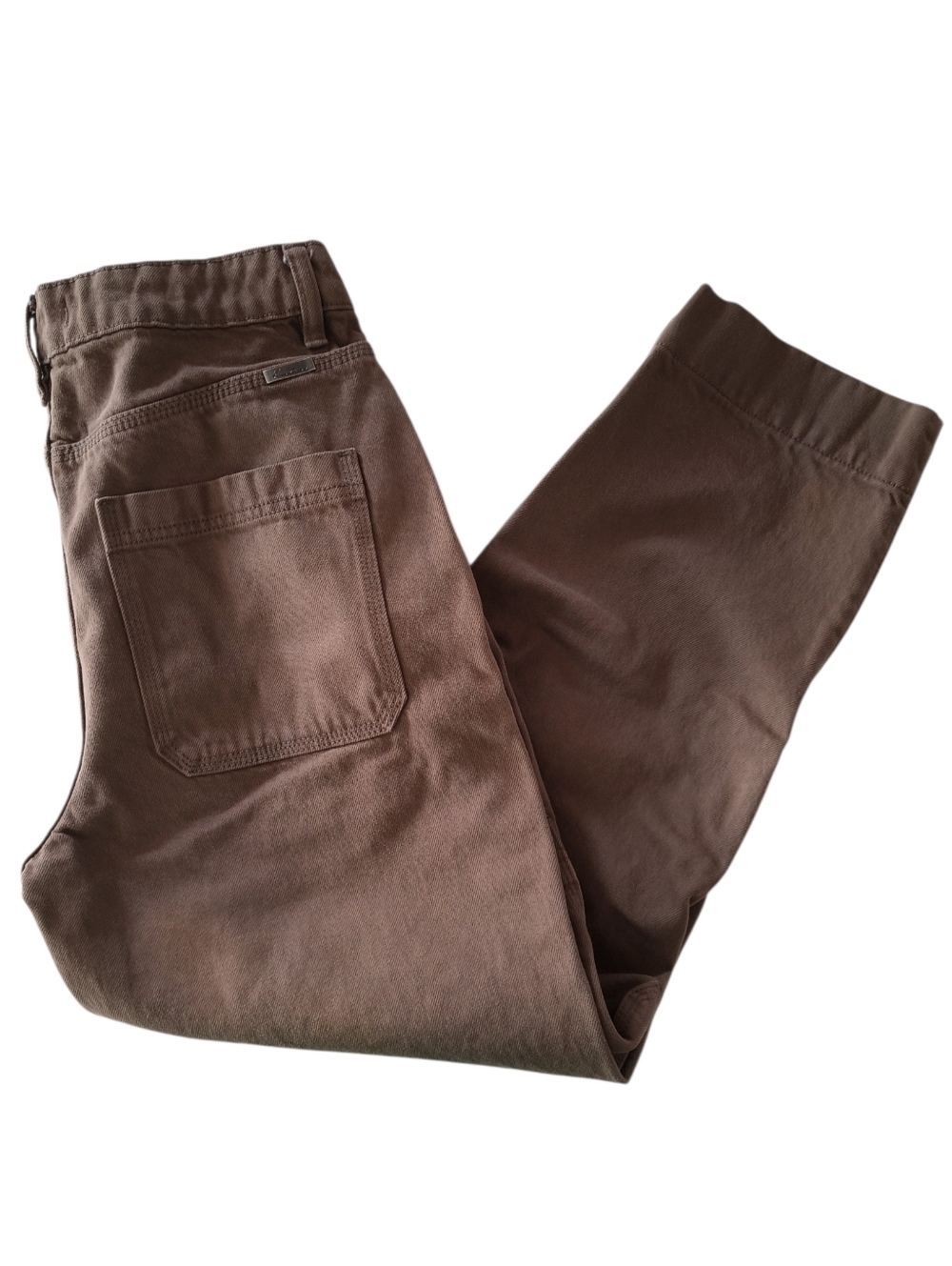 KanCan Taupe Straight-Leg Cotton Duck Canvas Cargo Pants Size 9